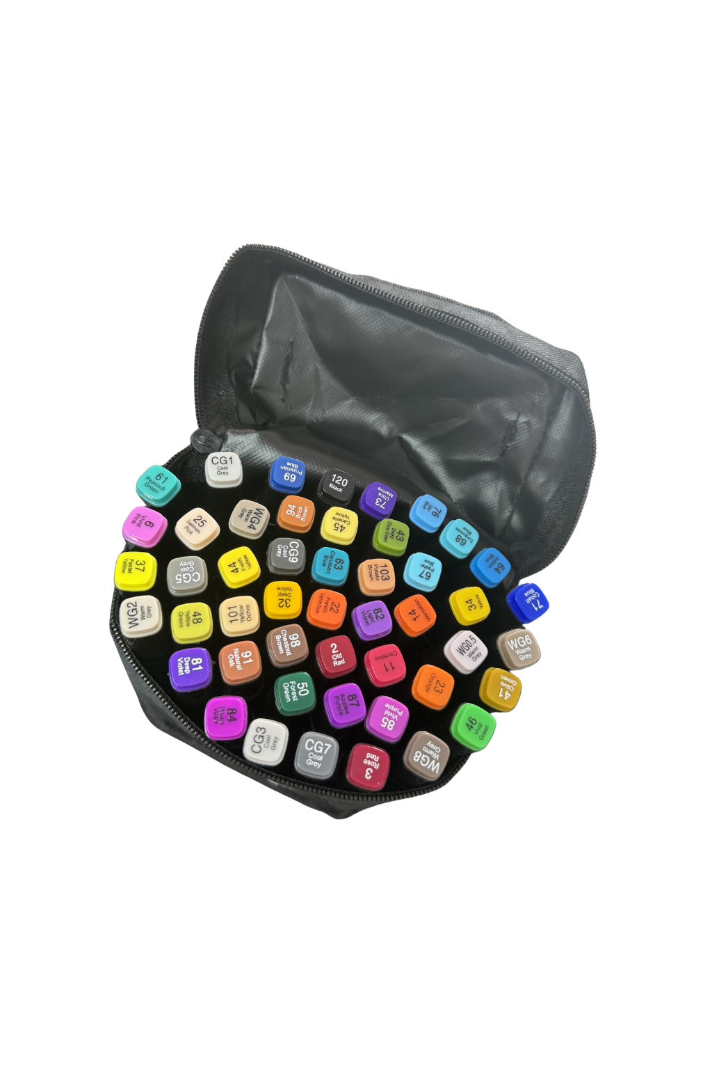 Marcadores Doble Punta Profesionales 48 Piezas